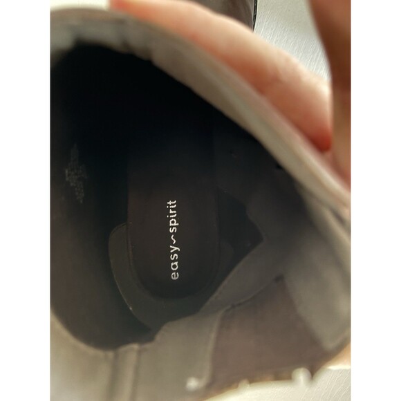 Easy Spirit Women's Brown Vintage Lacy Block-Heel Round Toe Booties Shoe Sz 8.5W - Picture 6 of 7